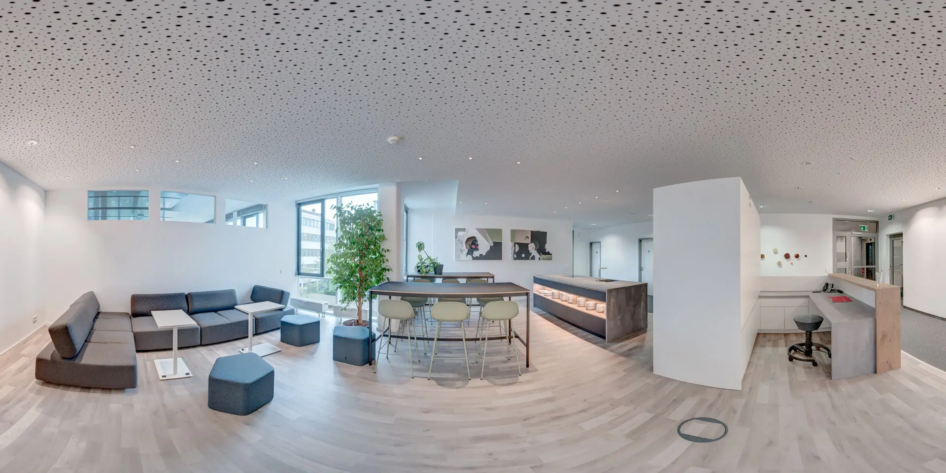Referenz PW-Akademie 360 Grad Panorama, Inneneinrichtung München